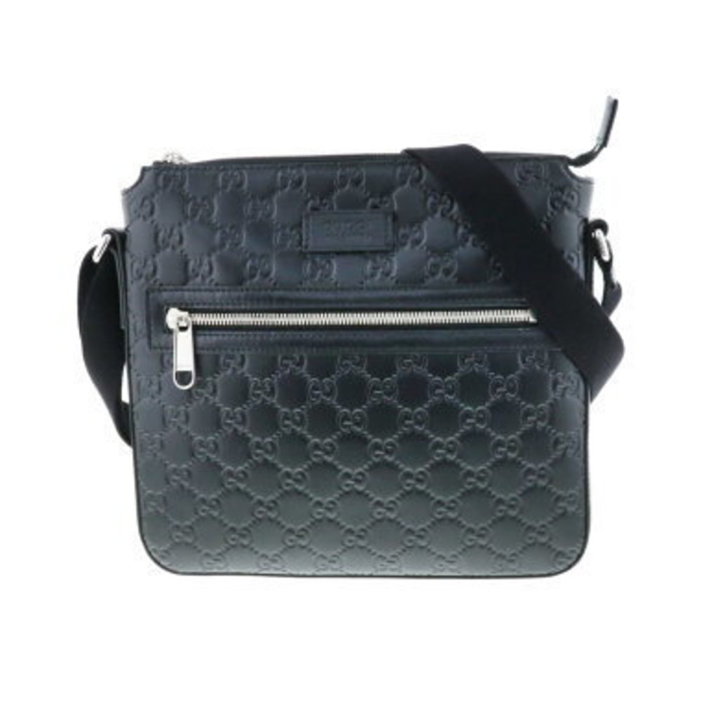 Gucci Shimare Leather Shoulder Bag